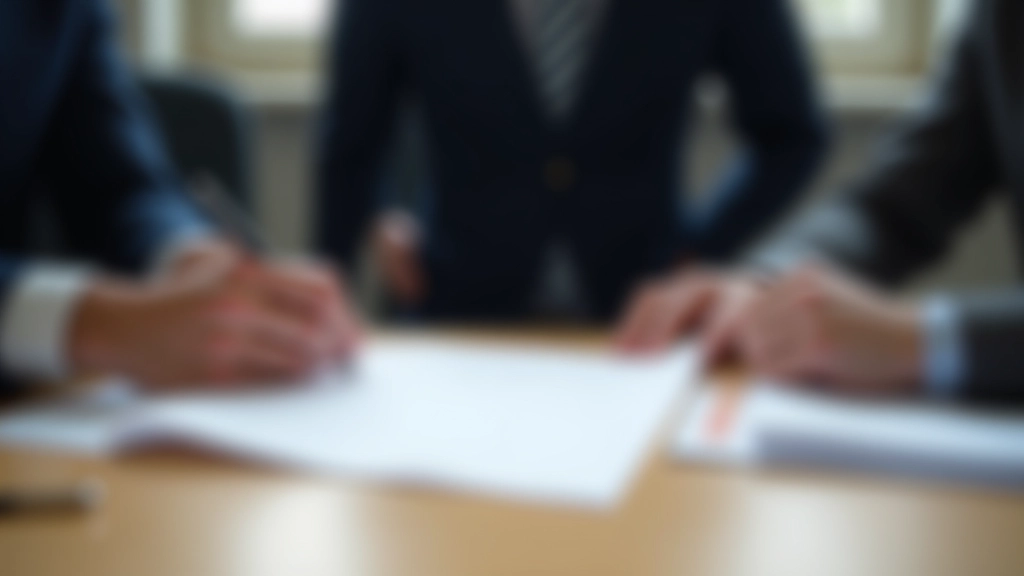 Две стороны подписывают акт приёма-передачи квартиры с печатями организации